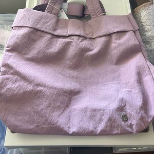 New lululemon on my level tote bag 20l rose blush
